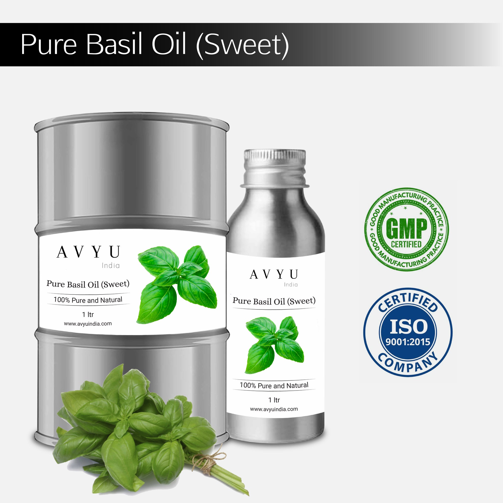 Pure Basil Oil (Sweet)