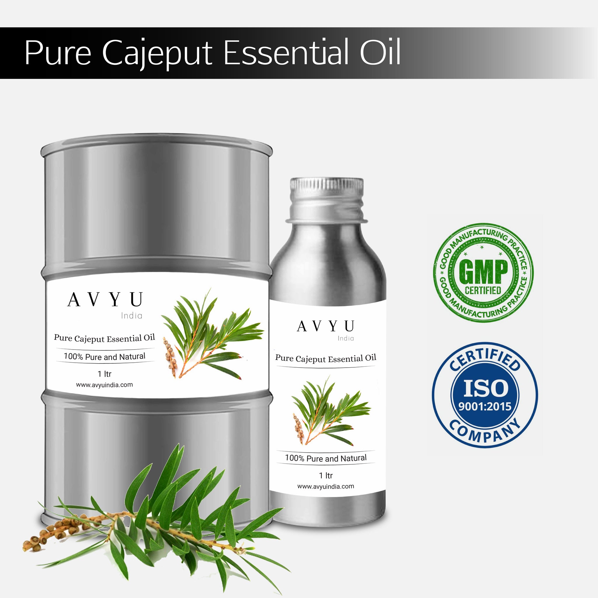 Pure Cajeput Essential Oil