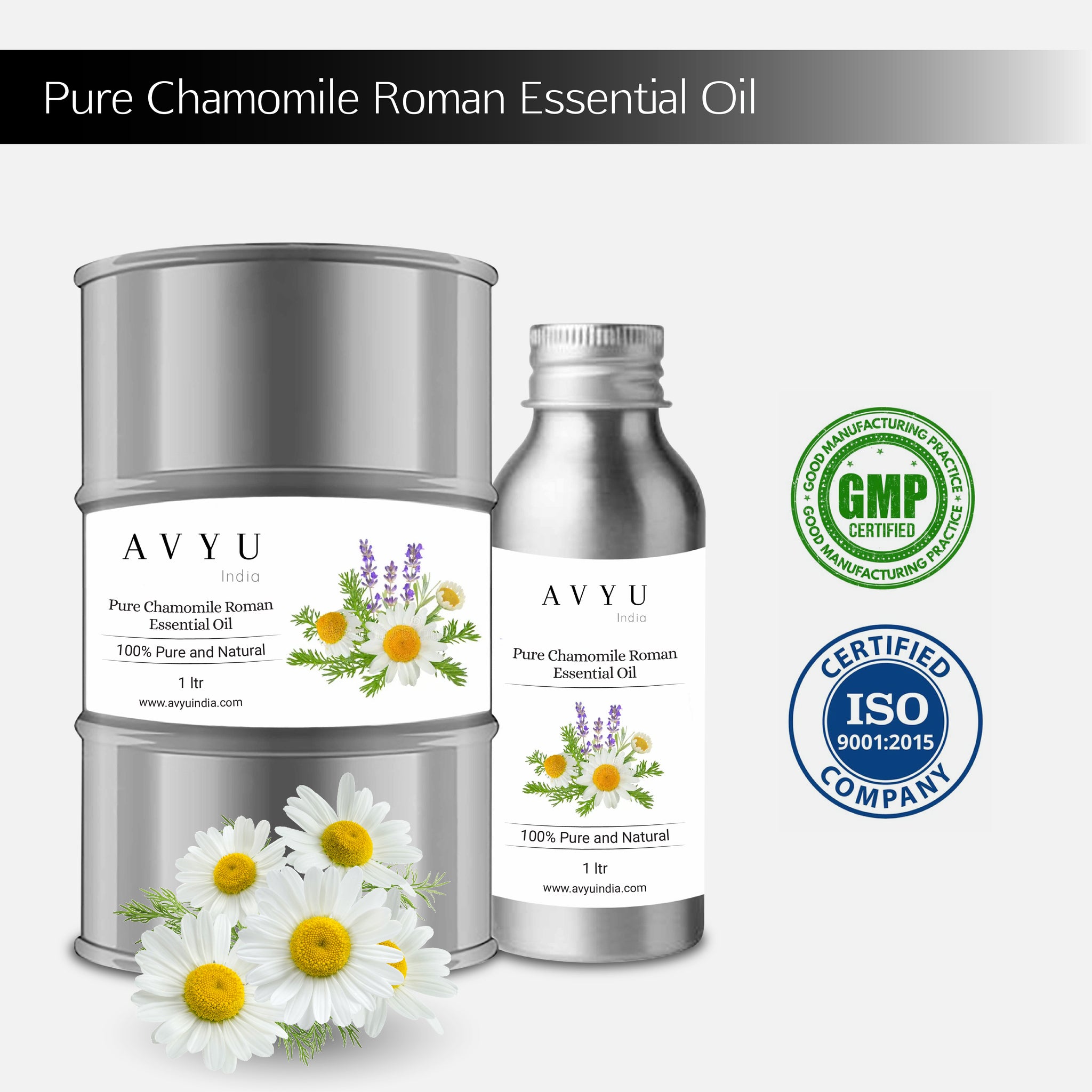 Pure Chamomile Roman Essential Oil