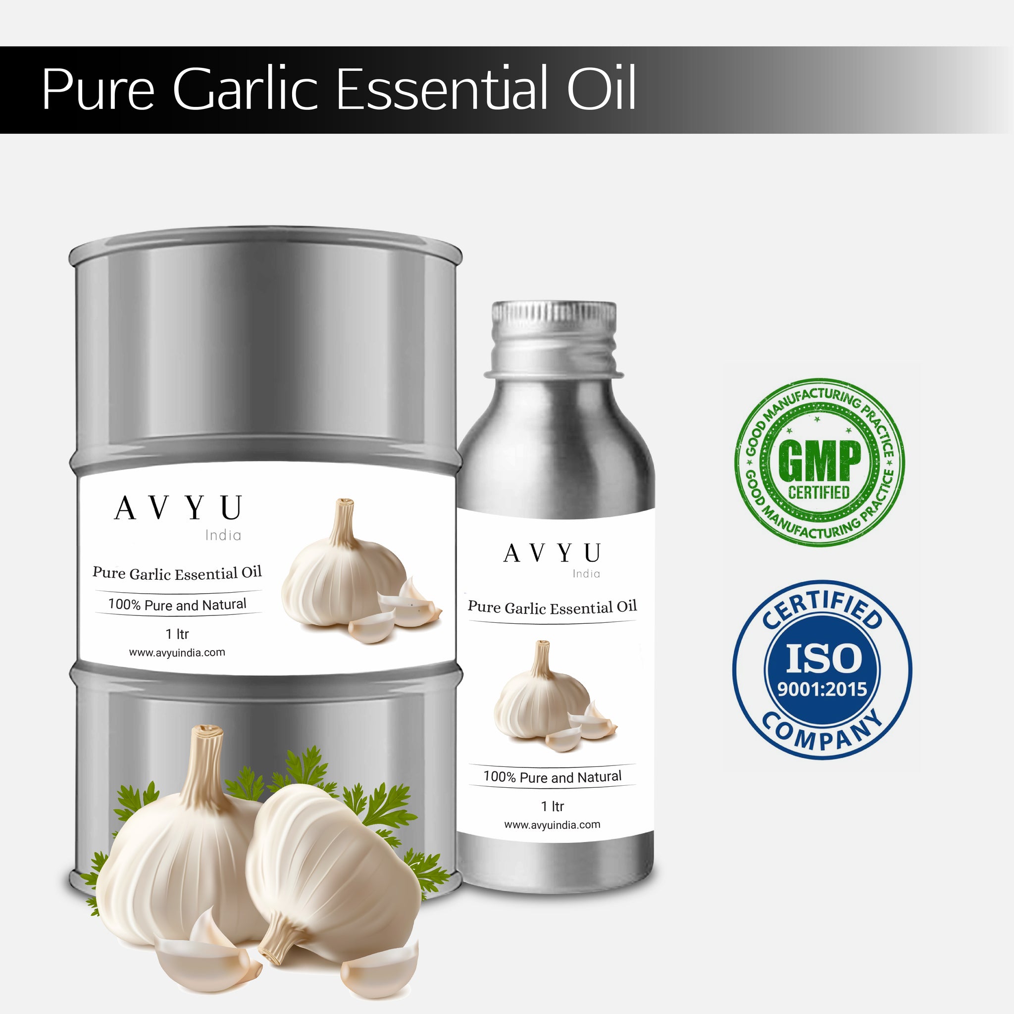 Pure Garlic Essential Oil