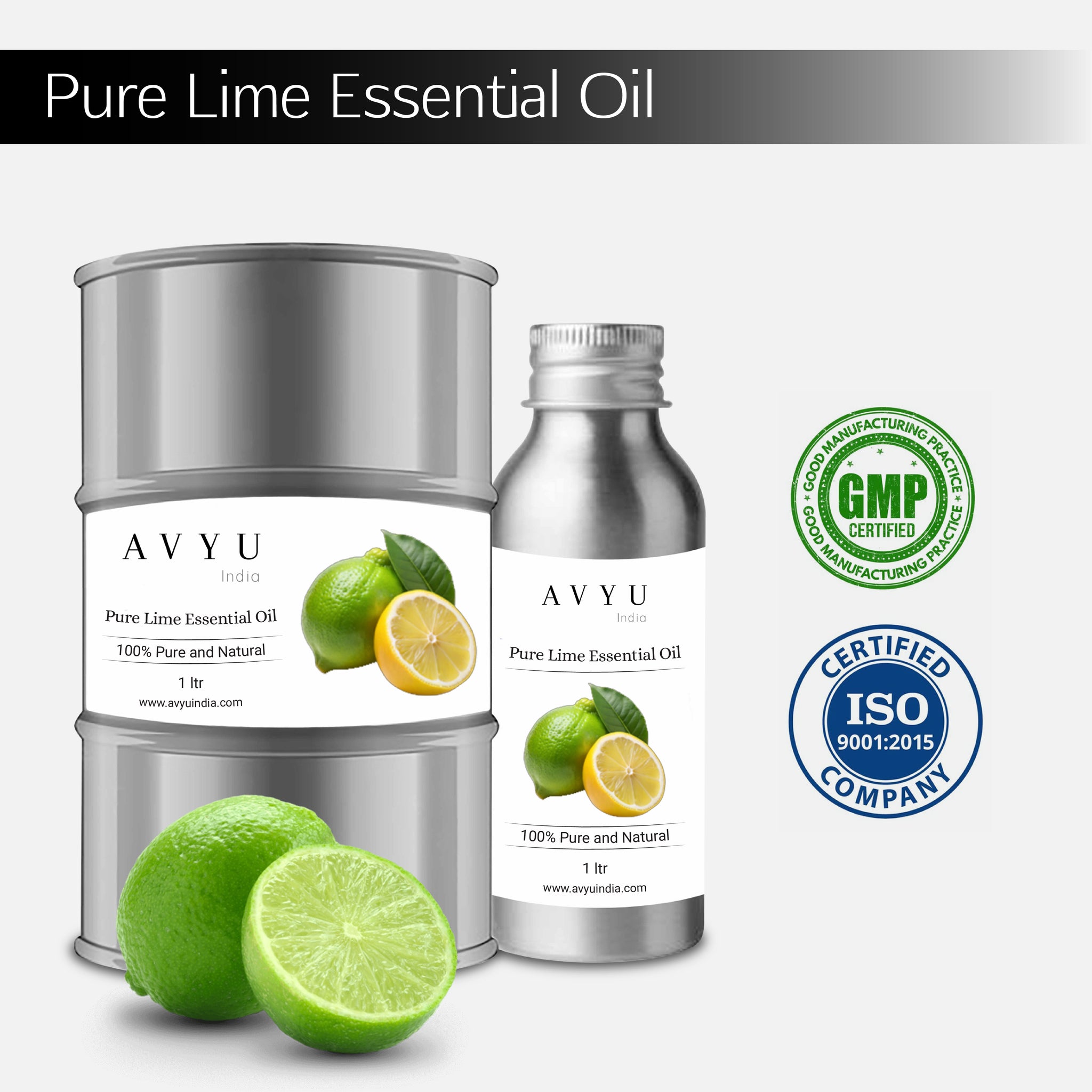 Pure Lime Essential Oil