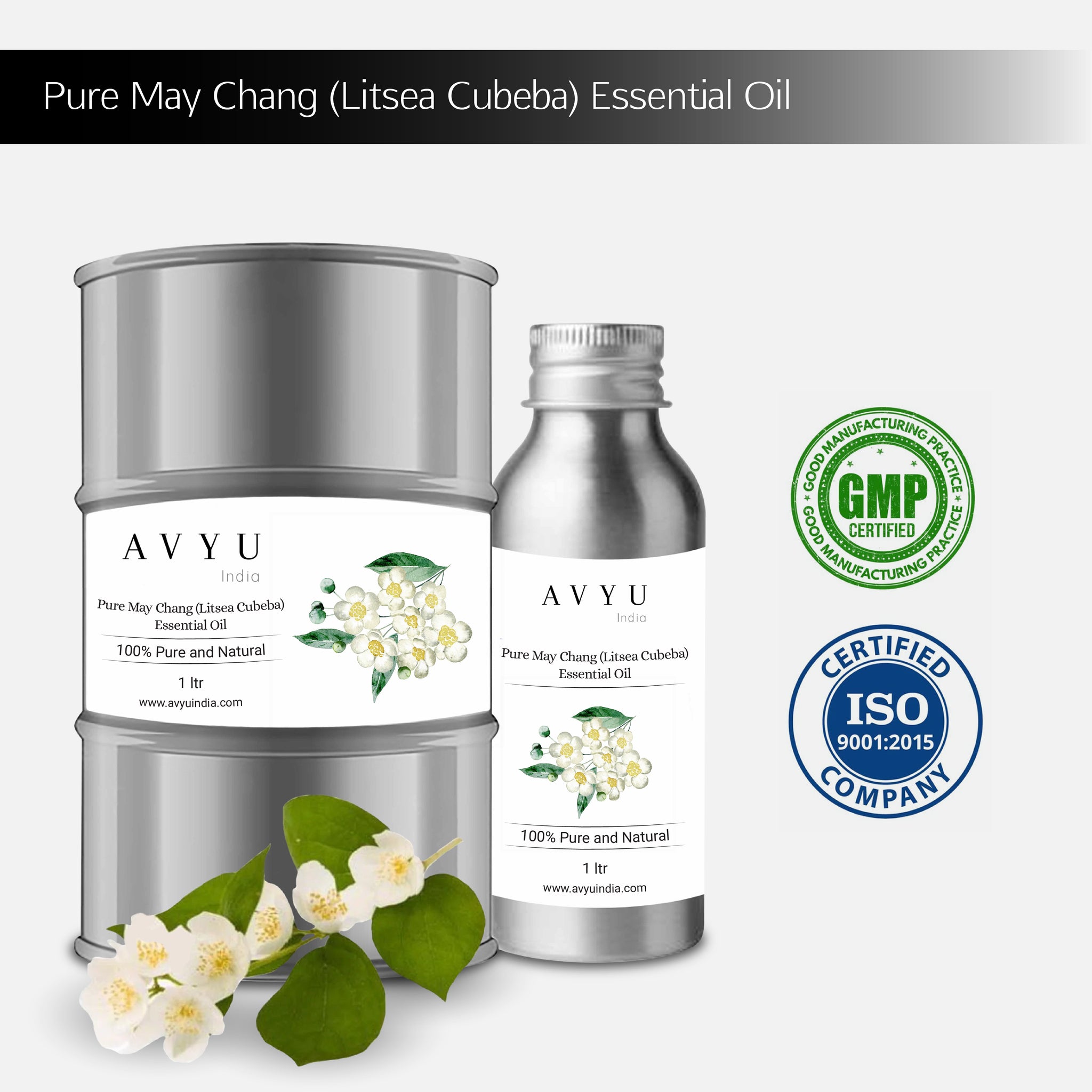 Pure May Chang (Litsea Cubeba) Essential Oil