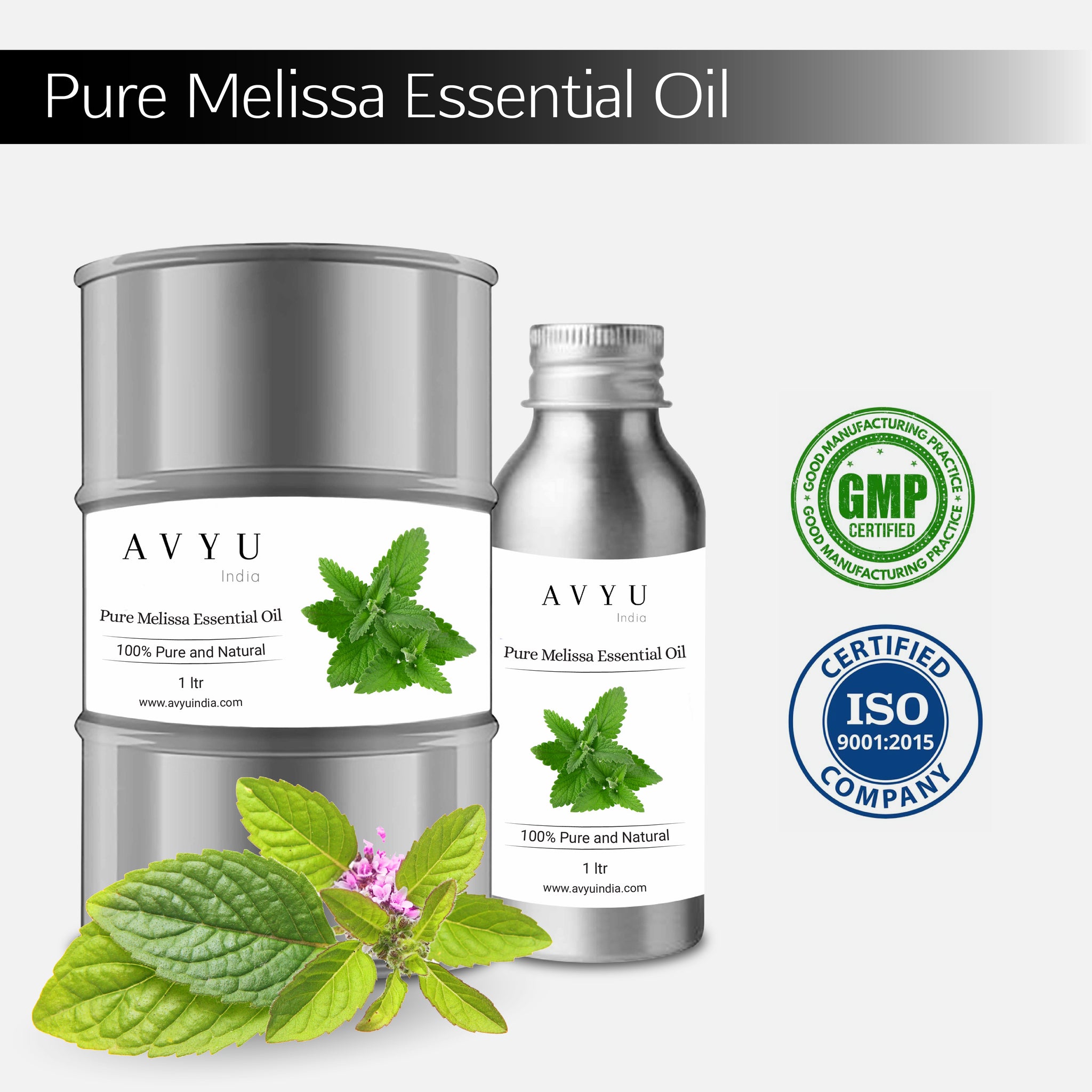 Pure Melissa Essential Oil