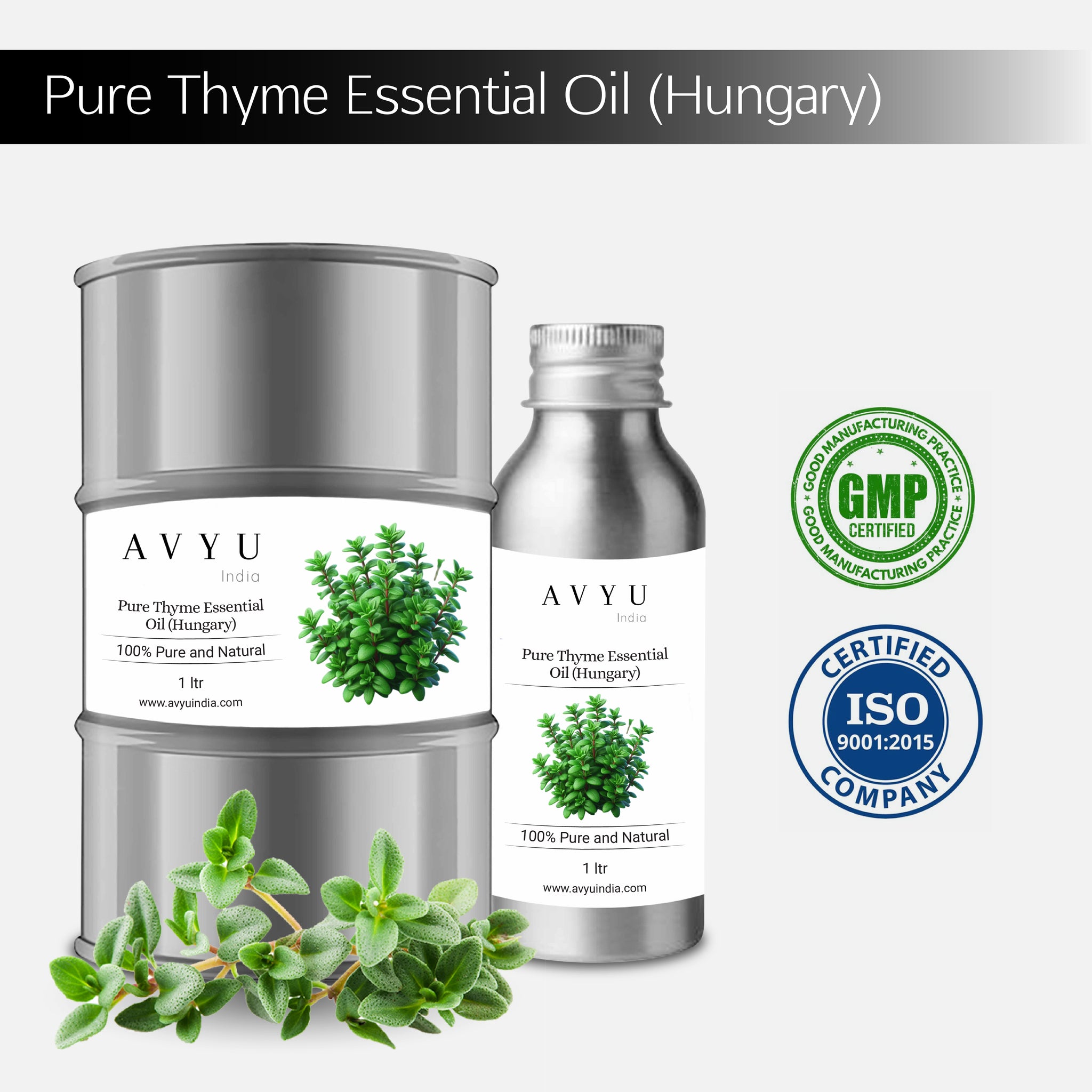 Pure Thyme Essential Oil (Hungary)